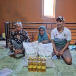 Penyaluran beras ketahuan pangan didusun 03 Cilengsir desa cibadak kac Pabuaran kab Sukabumi