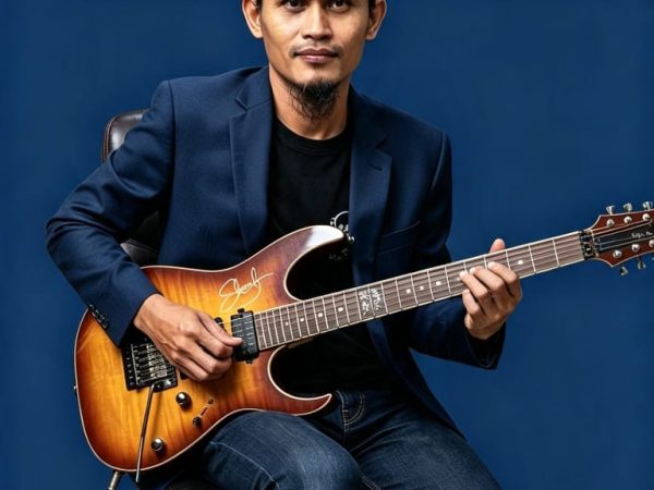 Gitaris Pendatang Baru Erisa Musik, Sawox, Curi Perhatian Lewat Permainan Gitar Penuh Karakter.