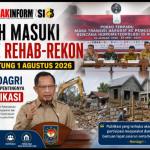 Aceh Masuki Fase Rehab-Rekon Terhitung 1 Agustus 2026, Mendagri Tekankan Pentingnya Publikasi