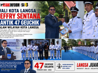 Wali Kota Langsa Jeffry Sentana Lantik 47 Geuchik Dalam Wilayah Kota Langsa