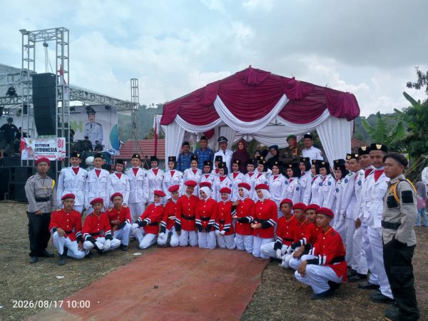 Memperingati HUT RI ke 81 dilapang desa' Bantarsari kecamatan Pabuaran kab sukabumi