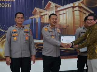 Kapolres Langsa Sabet Tiga Penghargaan KPPN Award 2026, Bukti Kinerja Transparan Dan Akuntabel