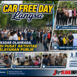 Car Free Day Langsa Tak Sekadar Olahraga, Kini Jadi Pusat Aktivitas dan Pelayanan Publik