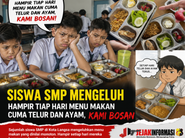 Siswa SMP Mengeluh Hampir Tiap Hari Menu Makan Cuma Telur dan Ayam, Kami Bosan