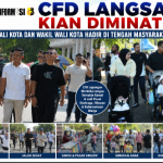CFD Langsa Kian Diminati, Wali Kota dan Wakil Wali Kota Hadir di Tengah Masyarakat