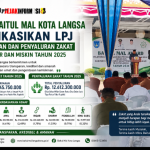 Baitul Mal Kota Langsa Publikasikan LPJ Penerimaan dan Penyalur Zakat Asnaf Fakir Dan Miskin Tahun 2025