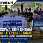 Mahasiswa KKN UNSAM Perkuat Literasi Sejarah Melalui Edukasi Peradaban Islam di Peureulak