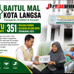 Baitul Mal Kota Langsa Bantu Biaya Konsumtif 351 Penjaga Pasien Rujukan Keluar Kota Sepanjang 2025