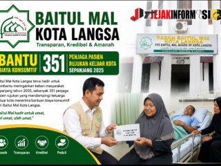 Baitul Mal Kota Langsa Bantu Biaya Konsumtif 351 Penjaga Pasien Rujukan Keluar Kota Sepanjang 2025
