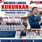 Wali Kota Langsa Kukuhkan 22 Paskibraka Tahun 2026, Tekankan Disiplin dan Semangat Kebangsaan