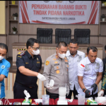 Polres Langsa Musnahkan 3,09 Kg Sabu dan 13,74 Kg Ganja, 38.461 Jiwa Diklaim Terselamatkan