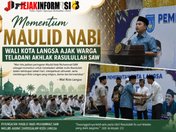Momentum Maulid Nabi, Wali Kota Langsa Ajak Warga Teladani Akhlak Rasulullah SAW