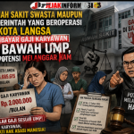 Rumah Sakit Swasta Maupun Pemerintah Yang Beroperasi Di Kota Langsa Membayar Gaji Karyawan di Bawah UMP, Berpotensi Melanggar HAM