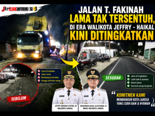 Jalan T. Fakinah Lama Tak Tersentuh, Di Era Walikota Jeffry - Haikal Kini Ditingkatkan