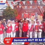 Semarak HUT RI ke-81, Desa Sukasari Cisaat Gelar Beragam Lomba dan Santunan Anak Yatim