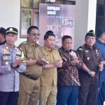 Acara terima kunker Kapolda Jawa Barat ke kapolres Sukabumi