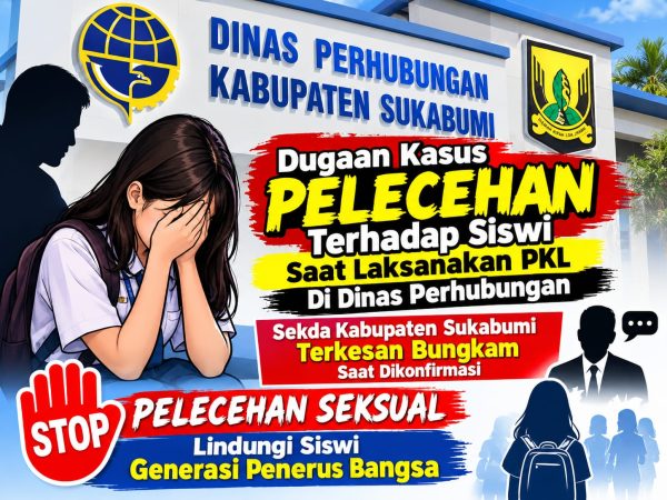 Dugaan pelecehan terhadap siswi tengah menjalani tugas PKL dikantor dishub kab sukabumi