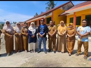Camat cimaggu beserta jajarannya kunjungan ke SD Cimanggu didampingi oleh ketua jtm bima