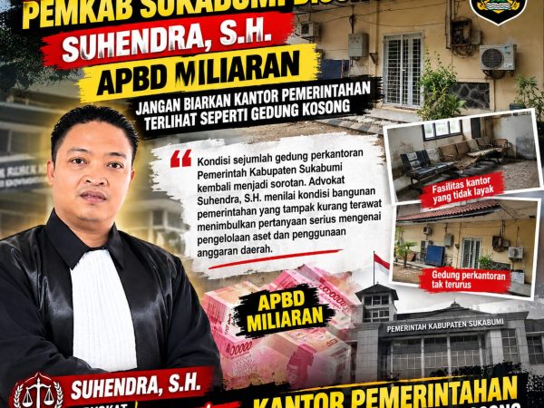 Gedung perkantoran Pemkab disorot.suhendra.S.H.APBD.meliaran.jangan biarkan kantor pemerintahan terlihat seperti gedung kosong