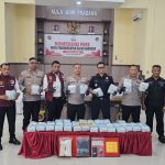 Polres Langsa Ungkap 46,6 Kg Sabu Jaringan Malaysia, Nilainya Capai Rp13,2 Miliar
