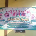Memperingati maulid nabi besar Muhammad Saw di DKM mesjid aroman kampung baru