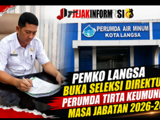 Pemko Langsa Buka Seleksi Direktur Perumda Tirta Keumuneng Masa Jabatan 2026-2031