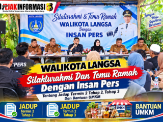 Walikota Langsa Silahturahmi Dan Temu Ramah Dengan Insan Pers Tentang Jadup Tahap 2 Termin 2, Tahap 3 Dan Bantuan UMKM
