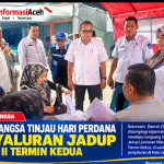 Sekda Langsa Tinjau Hari Perdana Penyaluran Jadup Tahap II Termin Kedua