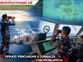 5 Jurnalis Belum Ditemukan, TNI AL Perluas Pencarian di Selat Sunda
