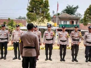 Polsek simpenan Gelar Apel pagi perkuat silaturahmi jaga Kamtibmas untuk memperkuat jaga ke amanan dan kertiban
