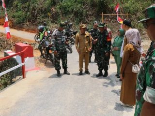 TMMD KE 130.WABUP"MENDUKUNG AKSELERASI PEMBANGUNAN DAERAH DAN KESEJAHTERAAN MASYARAKAT"