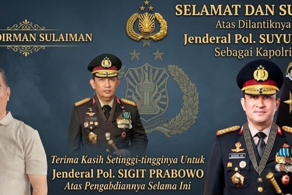 Dari Kotamobagu, Haji Ninong Ucapkan Selamat untuk Suyudi, Terima Kasih untuk Sigit