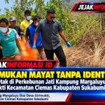 Mayat Perempuan Tanpa Identitas Ditemukan di Perkebunan Jati Ciemas, Sukabumi