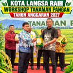 Kota Langsa Raih Penghargaan  Workshop Tanaman Pangan 2027
