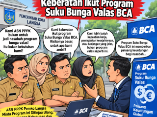 Beberapa ASN PPPK Pemko Langsa Keberatan Ikut Program Suku Bunga Valas BCA