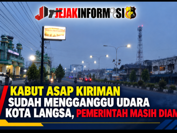 Kabut Asap Kiriman Sudah Mengganggu Udara Kota Langsa Pemerintah Masih Diam