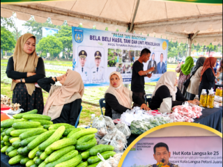 Pasar Tani Aceh 2026 Ikut Semarakkan HUT ke-25 Kota Langsa