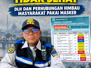 Akibat Kabut Asap Kiriman, Udara Kota Langsa Tidak Sehat, DLH Dan Perhubungan Himbau Masyarakat Pakai Masker