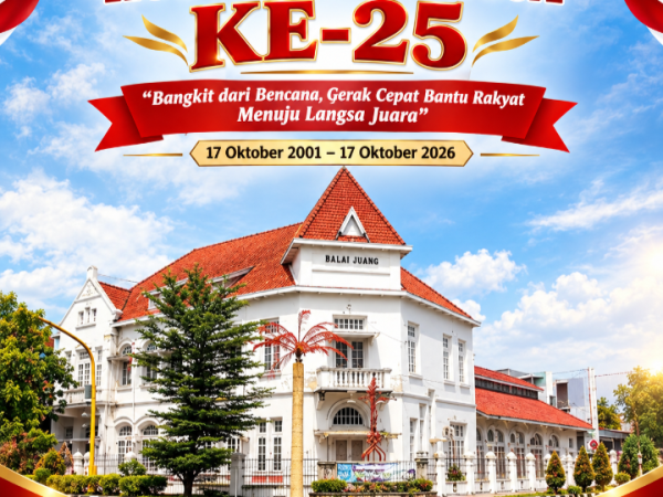 HUT Pemko Langsa Ke-25, Thema "Bangkit dari Bencana, Gerak Cepat Bantu Rakyat Menuju Langsa Juara