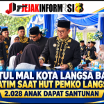 Baitul Mal Kota Langsa Bantu Anak Yatim Saat HUT Pemko Langsa Ke-25, 2.028 Anak Yatim Dapat Santunan