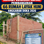 PUPR dan Pertanahan Kota Langsa Harus Awasi Secara Ketat Pembangunan 66 Rumah Layak Huni Anggaran DOKA 2026.