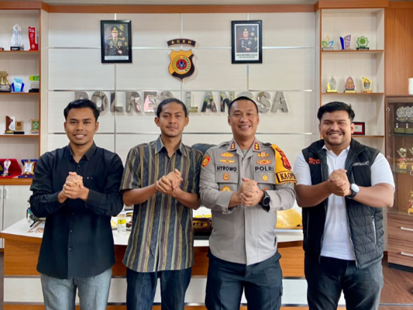 Ketua BENTARA NJ Kota Langsa Apresiasi Kinerja Polri, Dukung Polres Langsa Dalam Pemberantasan Narkoba