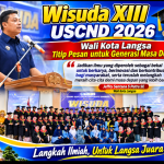Wisuda XIII USCND 2026, Wali Kota Langsa Titip Pesan untuk Generasi Masa Depan