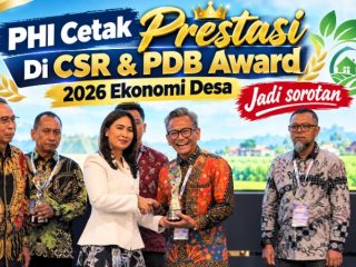 PHI Cetak Prestasi di CSR & PDB Award 2026, Ekonomi Desa Jadi Sorotan